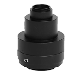 Olympus 1X C-mount microscope adapter - CLICK for larger image
