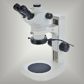 SZ645 6.3:1 Stereozoom laboratory microscope on table stand with Proline 40 LED ring illumination