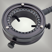 Proline 30 LED Microscope Ring Light. Small I.D=1.76" fits microscope objectives