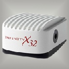 Lumenera Infinity X32 pixel shift microscope camera resolution selectable to 32 mega pixel image capture